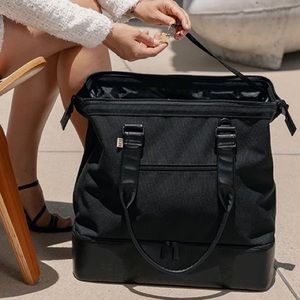 BEIS Mini Weekender Bag in Black